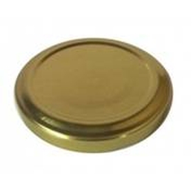 TAPA MET. DORADA CIEGA 63 mm x 24