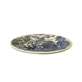 PLATO POSTRE 19cm CENA INGLES (7419)