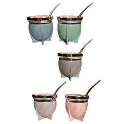 MATE RAICES NORDICO C/ BOMB. AC.INOX