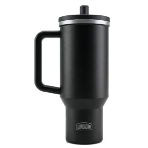 VASO AC TERM 880ML NEGRO C/SORB(EVS3N0030)