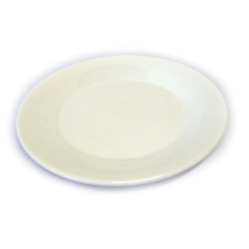 PLATO PLAYO LISO BCO.LOZA(7000