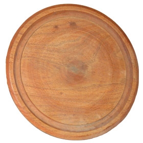 PLATO ASADO DE ALGARROBO 22cm