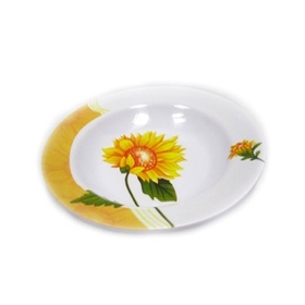 PLATO HONDO MEL.DEC.GIRASOL 9" (2009)