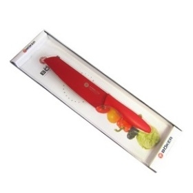 CUCHILLO SANTOKU 17.5 BOKERCUT ROJO(901R)